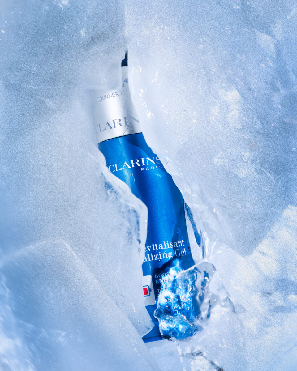 CLARINS MEN IN ICE